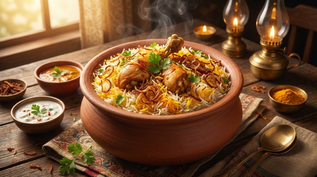 Authentic Chicken Biryani Recipe | Spicy Indian Rice Dish