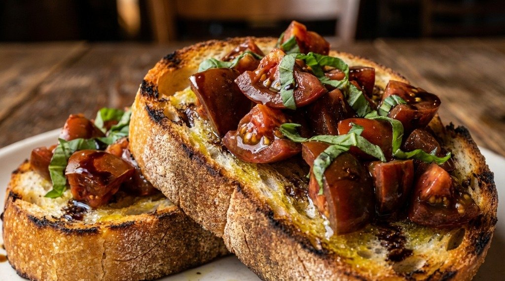 Easy Bruschetta Recipe | Classic Italian Snack Appetizer