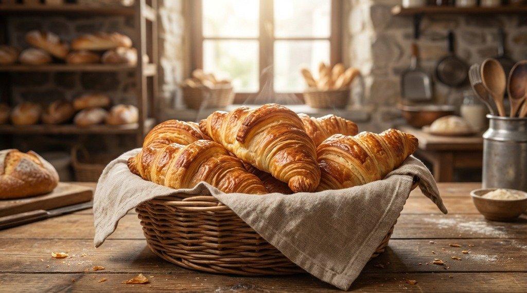 Authentic French Croissants Recipe | Flaky Buttery Homemade Croissants