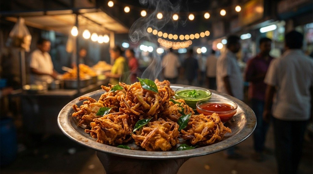 Crispy Onion Pakora Recipe